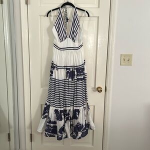 Silvia Tcherassi Halter Dress